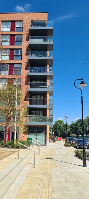 Central Square at the Copley estate in Hanwell