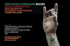 The Store Cupboard Rocks music event to raise funds