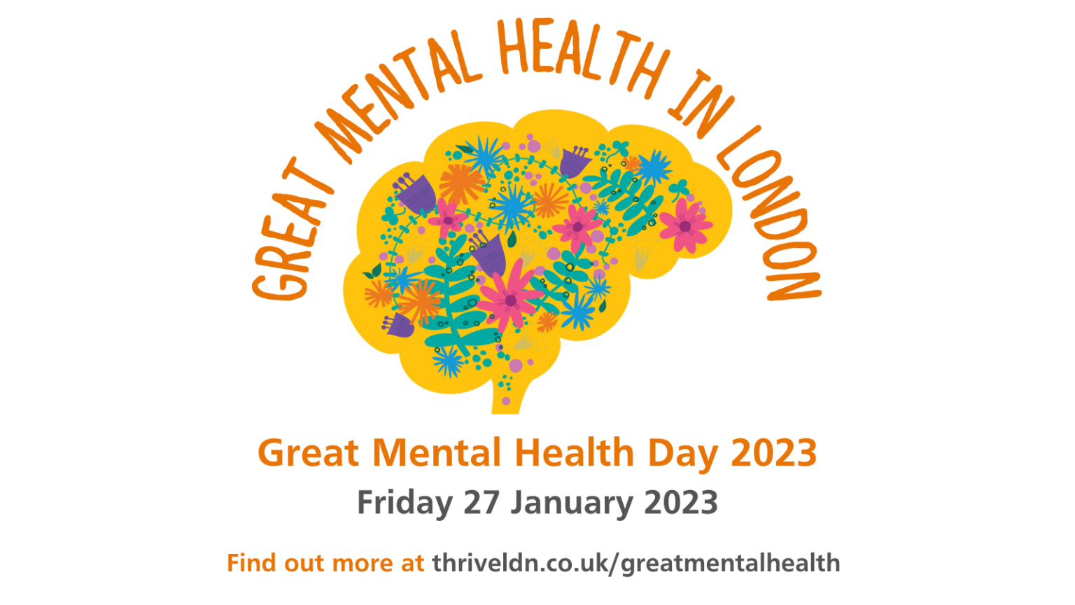 Great Mental Health Day, Friday 27 January.