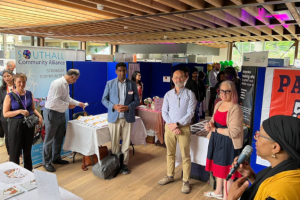 A group of people at Southall Business Expo