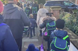 Ealing children walking to school in 2022