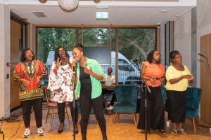 Freedom Worship Choir at Soane's Kitchen for Windrush Day 2023