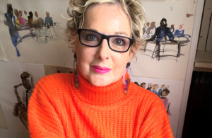 Portrait of artist Fiona Hawthorne