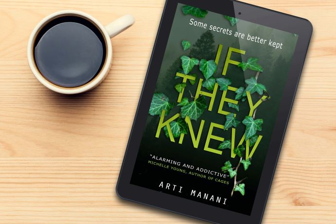 If They Knew ebook on kindle next to a cup of black coffee