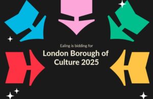 Logo for Ealing bid for London Borough of Culture