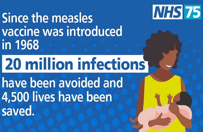 Measles vaccination information