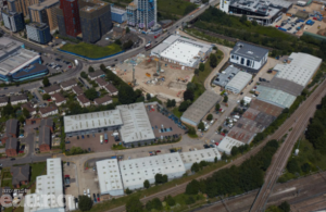 Aerial view of SEGRO Park Royal site, the latest WestTech Corridor investment