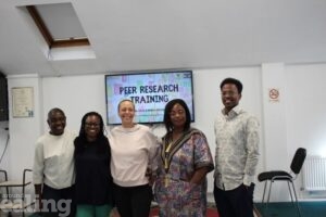 Peer researchers from the organisations which have been granted funding through the Ealing Roots and Wings programme