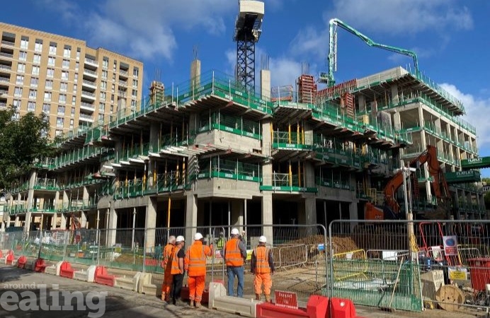 New homes being built in Acton