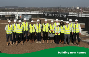 A group of people standing together