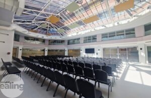 The newly renovated South Atrium at Perceval House