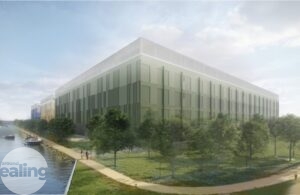 CGI image of GTR data centre