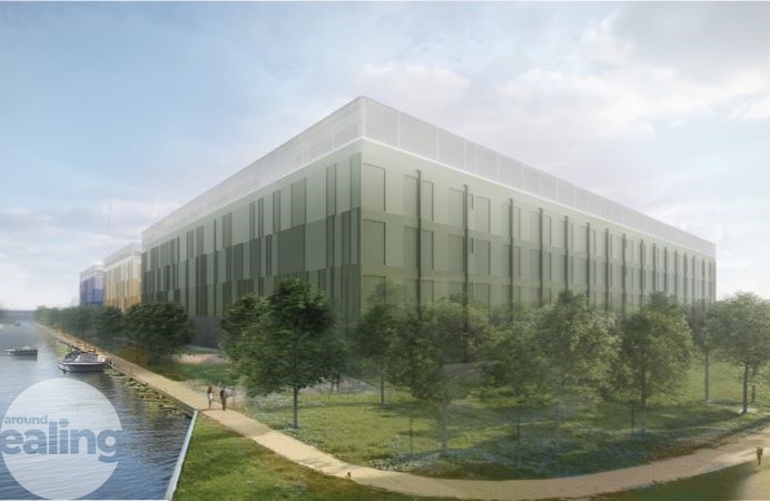 CGI image of GTR data centre