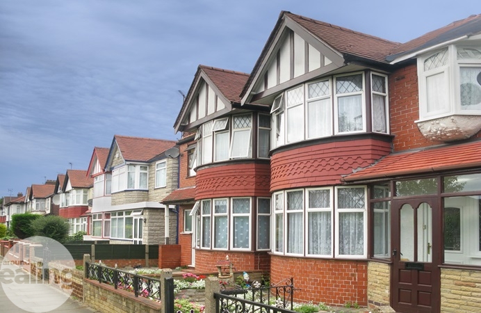 A row of terraced houses