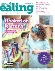 Cover of Around Ealing magazine autumn 2023